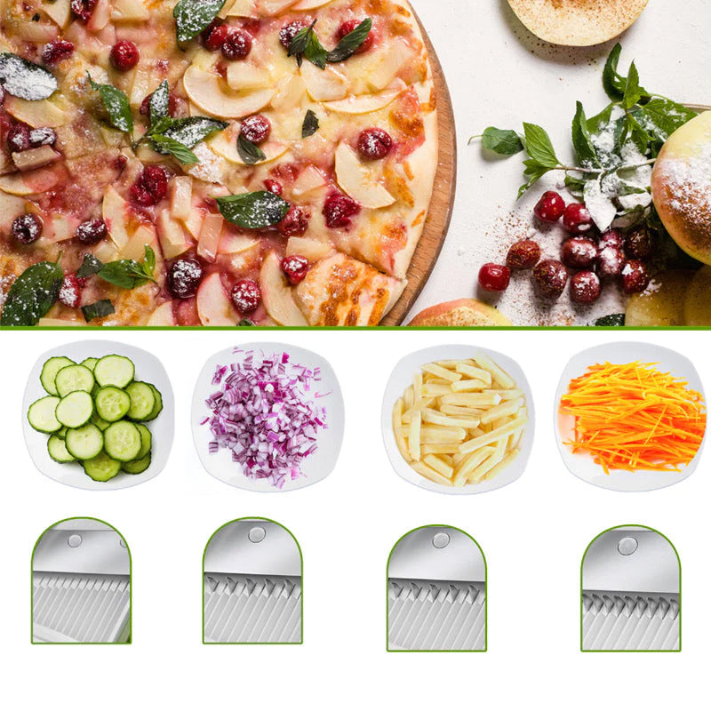 Safe and versatile vegetable slicer