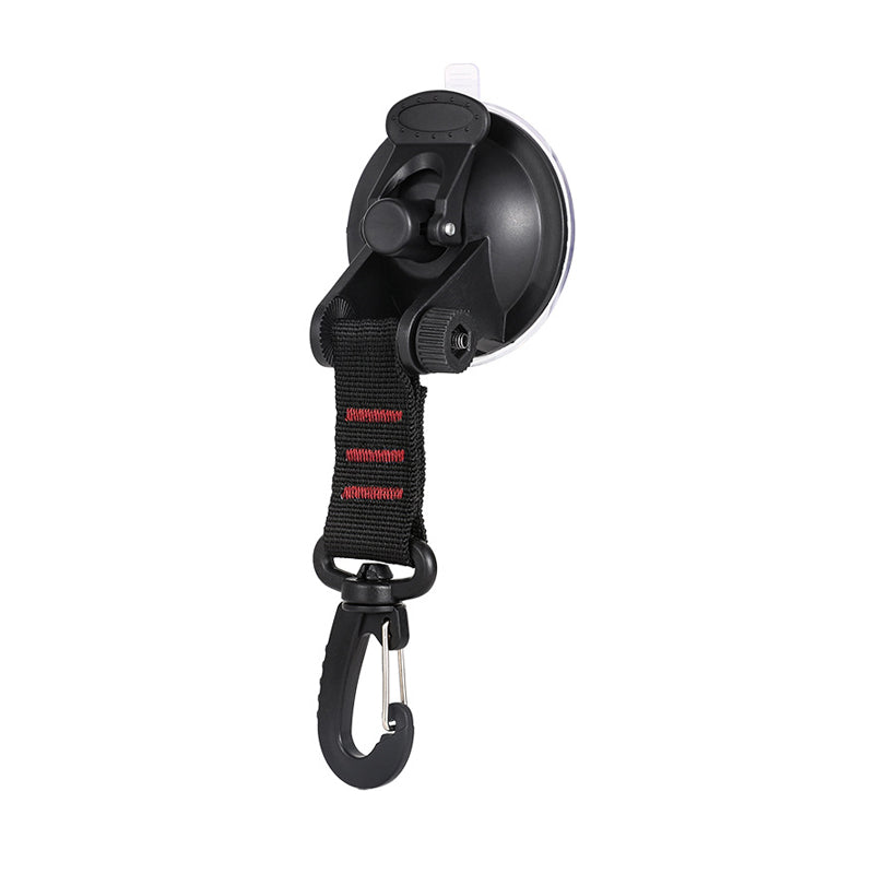 Heavy suction cup with hook
