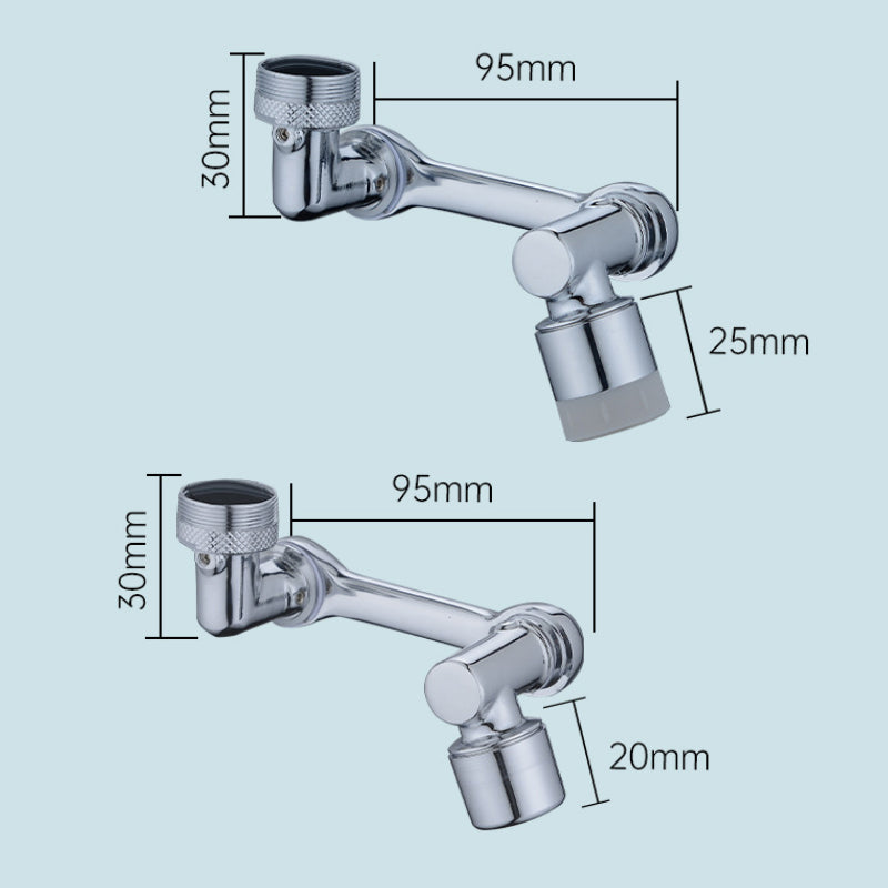 Connecting a rotating filter faucet