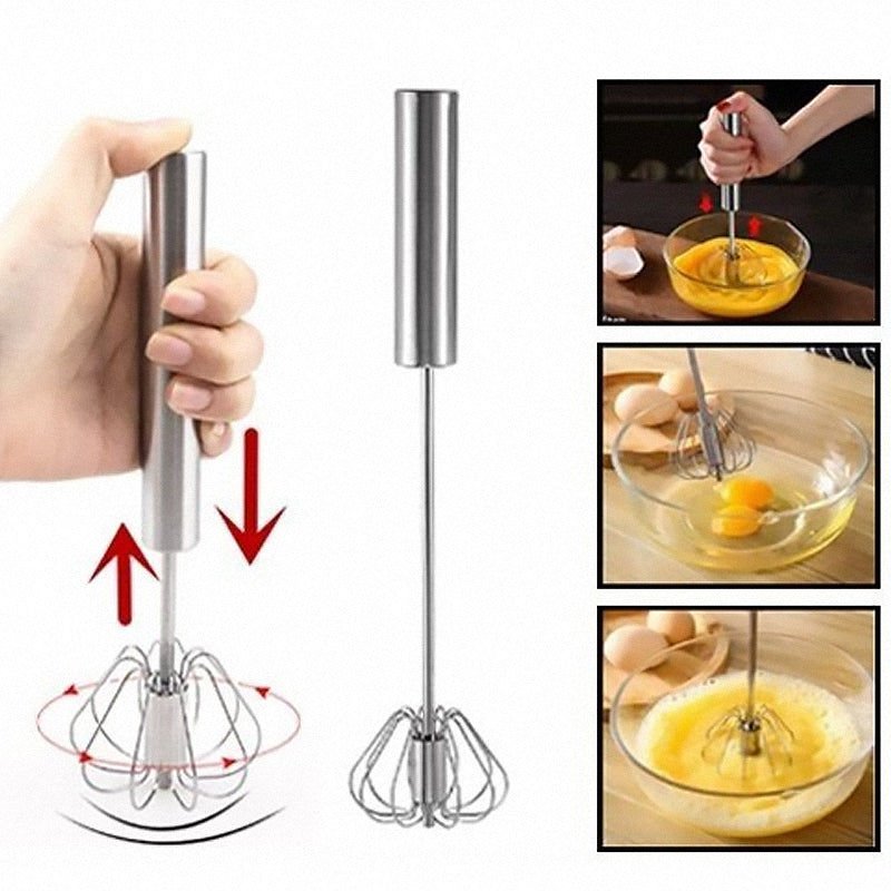 Automatic egg beater