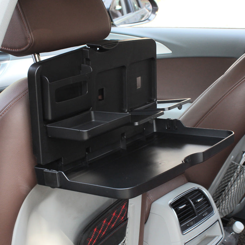 Folding dining table for the car 