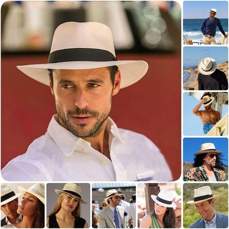 A classic sun hat with a large brim