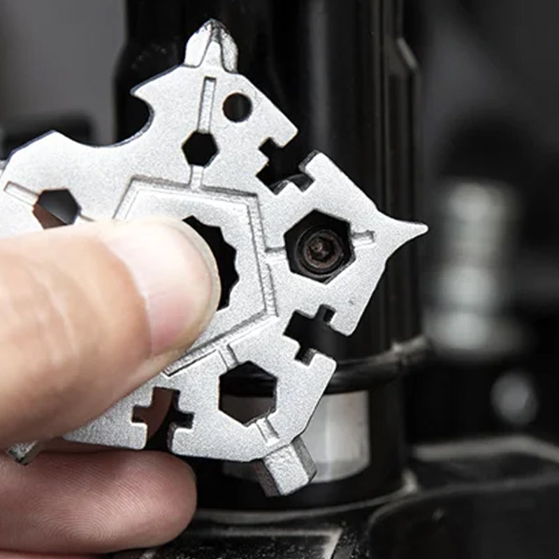 23-in-1 pentagonal pocket tool