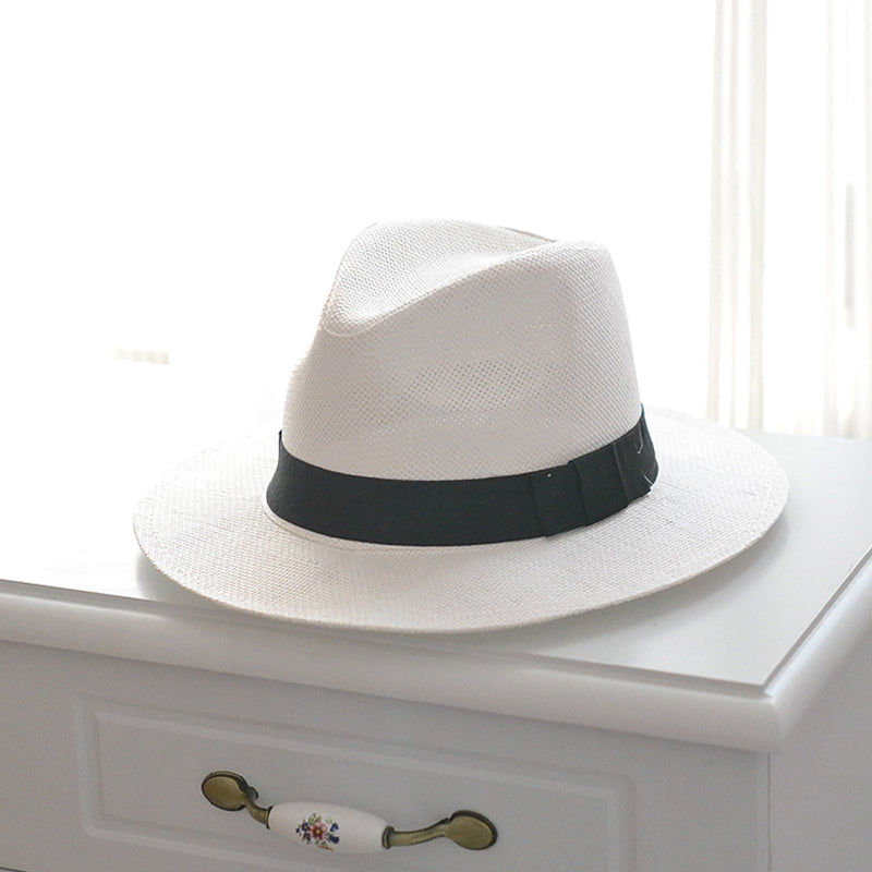 A classic sun hat with a large brim