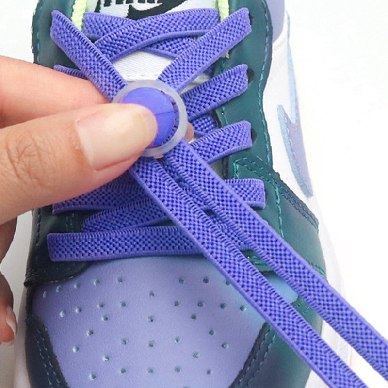 Elastic laces without tying
