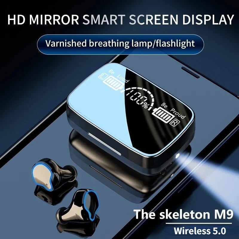 אוזניות אלחוטיות M9 Mirror HD