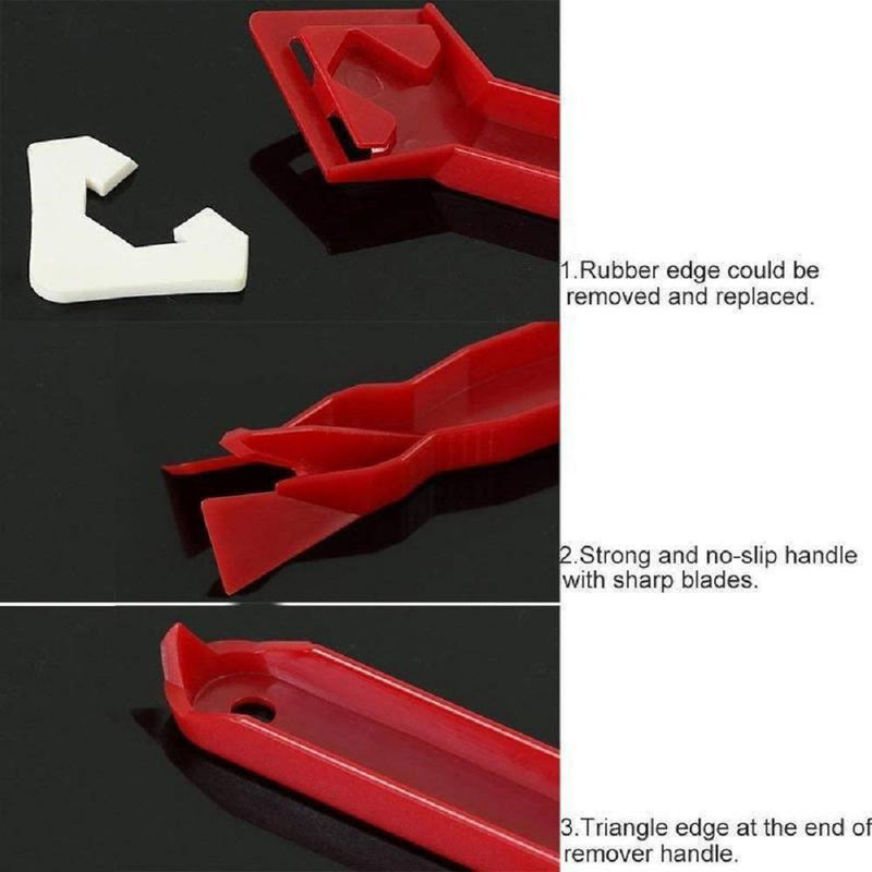 Silicone sealing tool 3 in 1