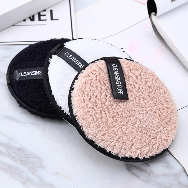 Reusable microfiber makeup remover pads