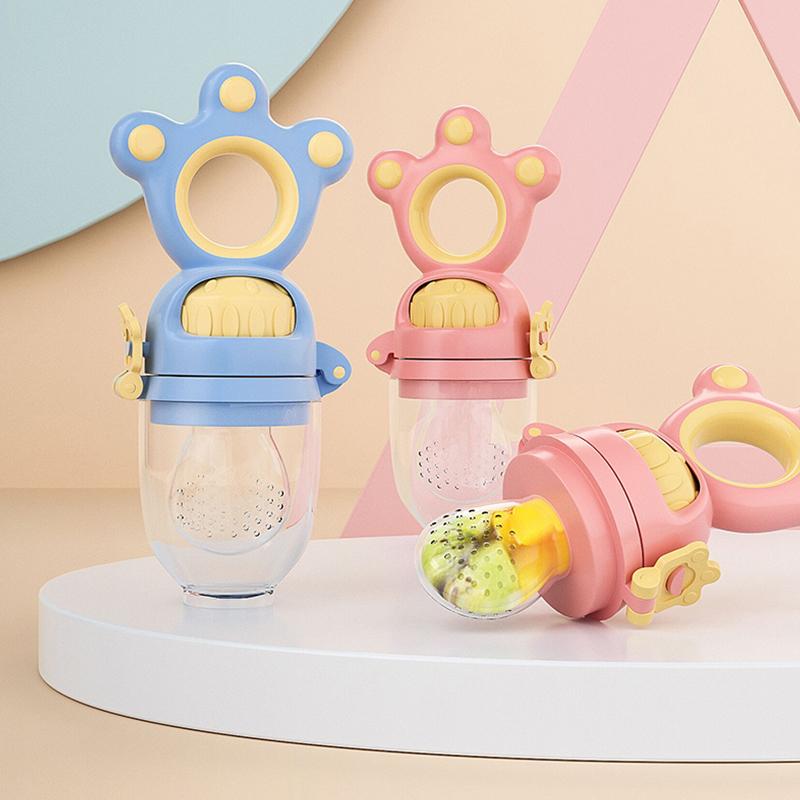 Silicone baby food feeder