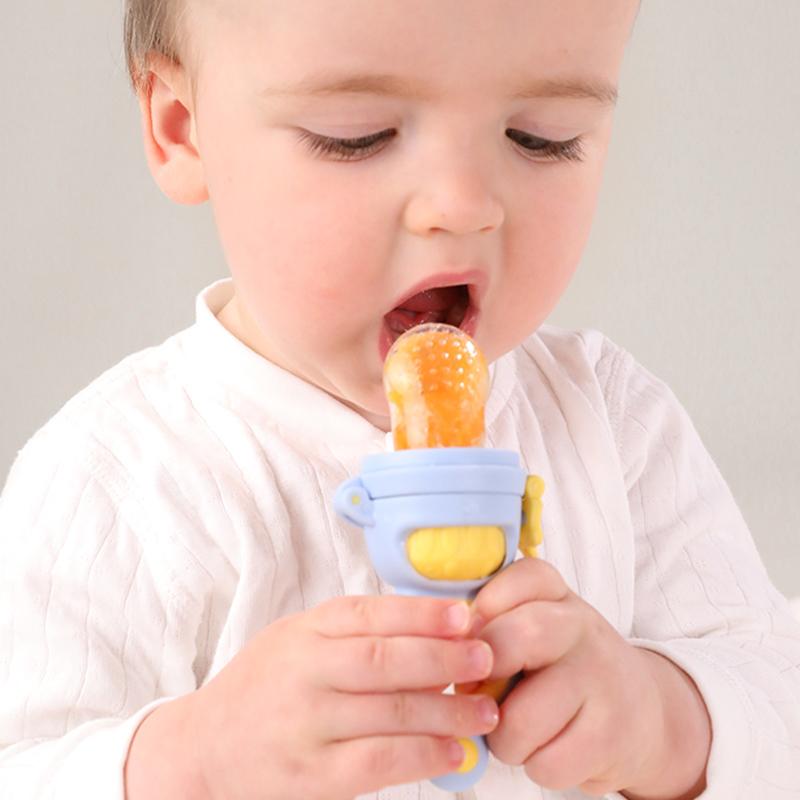 Silicone baby food feeder