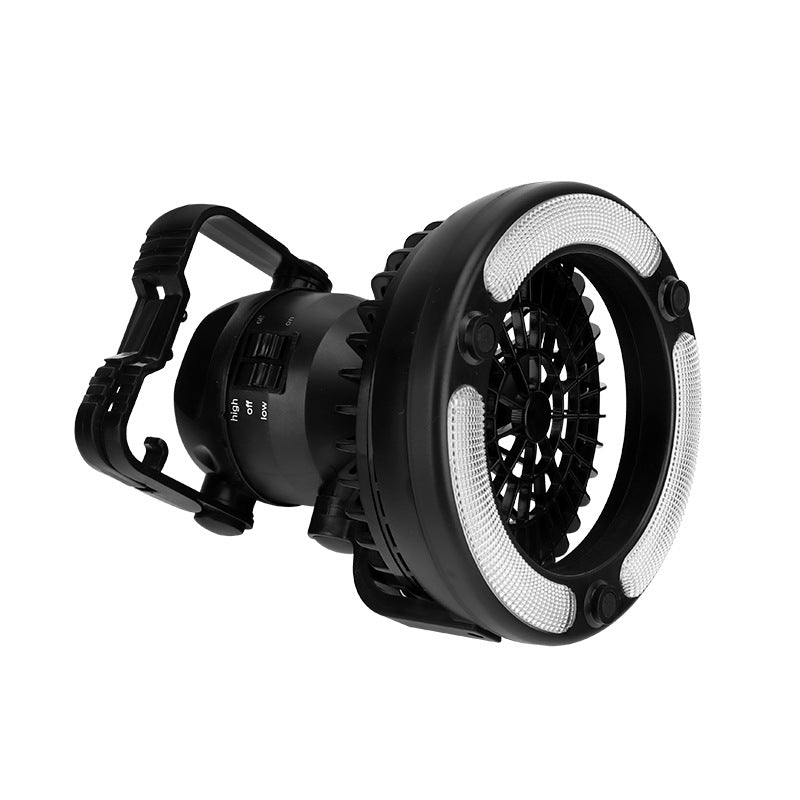 Fan and camping light 2 in 1