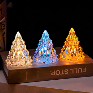 Mini led crystal Christmas tree 