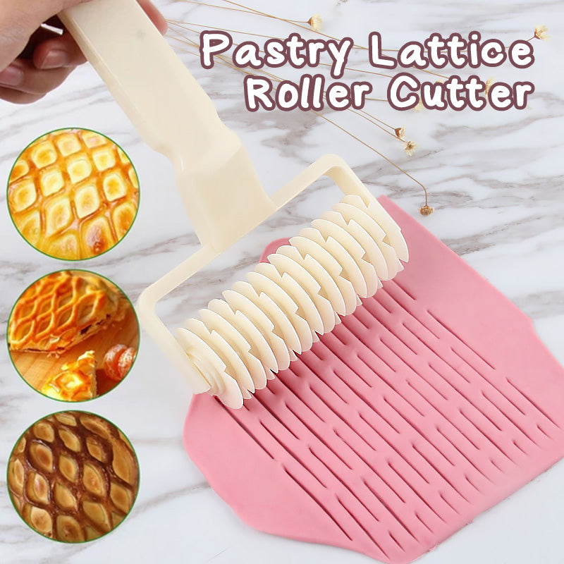 Pastry lattice roller cutter 