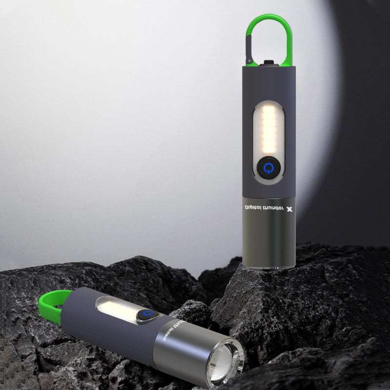 Zoomable LED flashlight