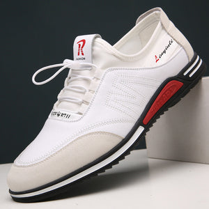 Breathable driving shoes for men