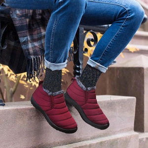 Waterproof snow ankle boot for winter 