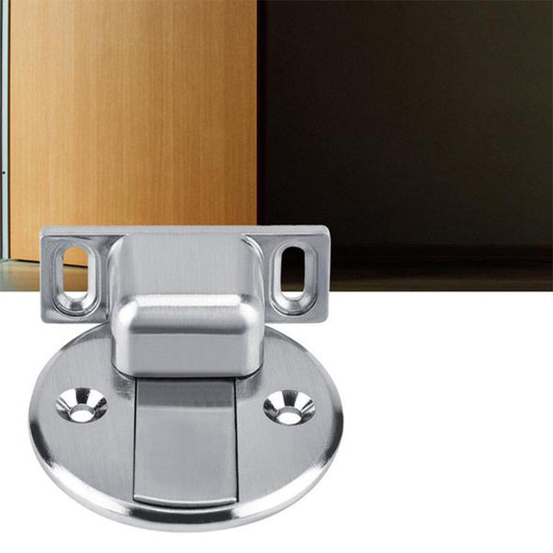 Stainless steel invisible magnetic door stop