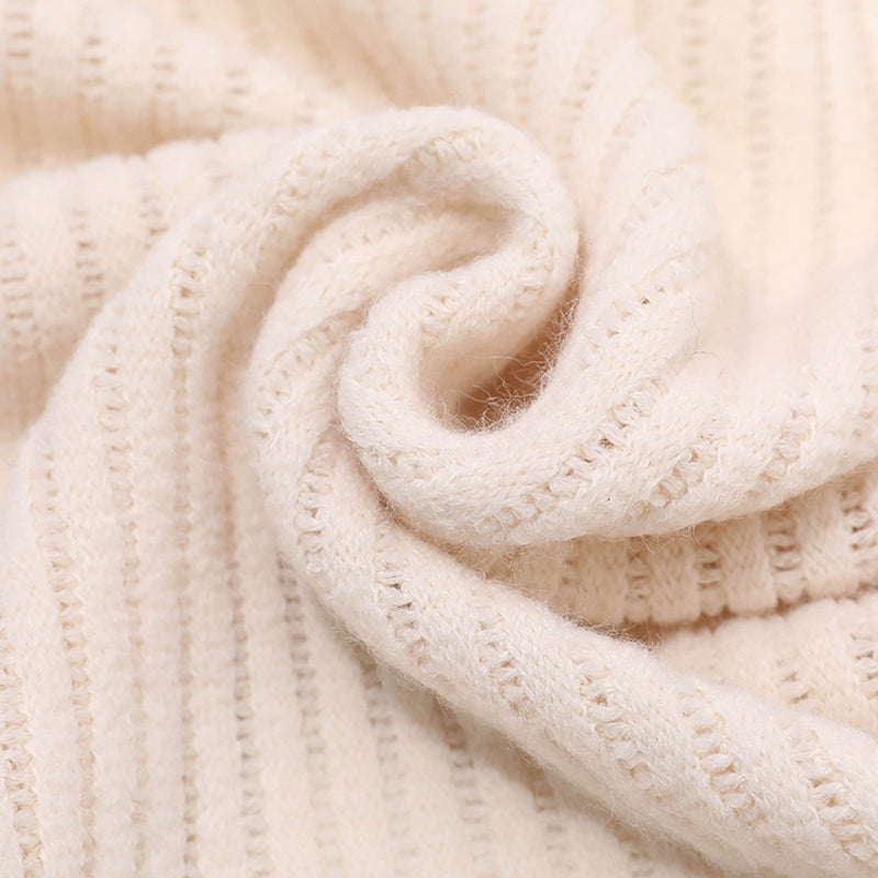 Thickened loose knitted scarf for women
