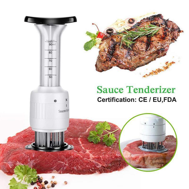 Marinade meat injector