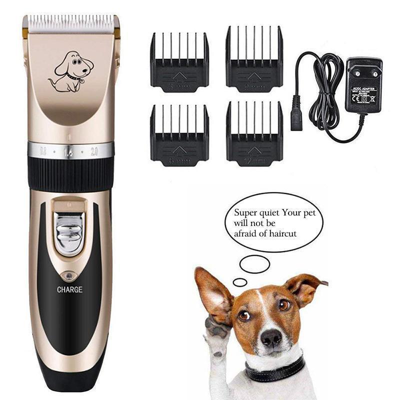 A professional animal hair trimmer is loaded