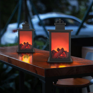 Flame lamp for Halloween 