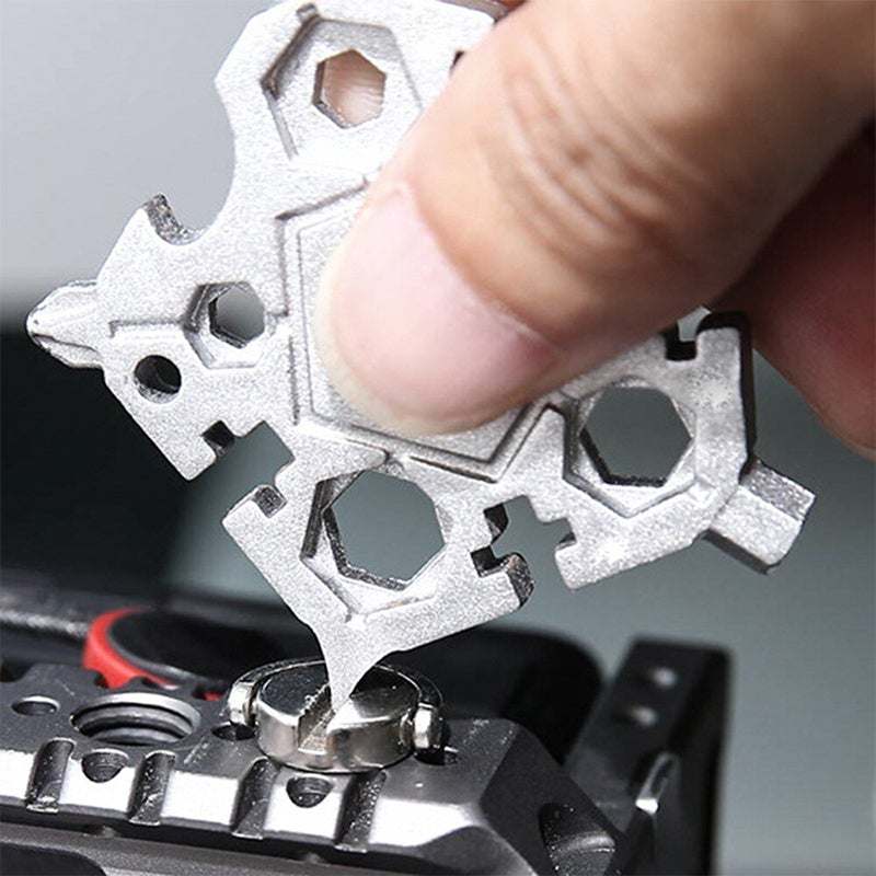 23-in-1 pentagonal pocket tool