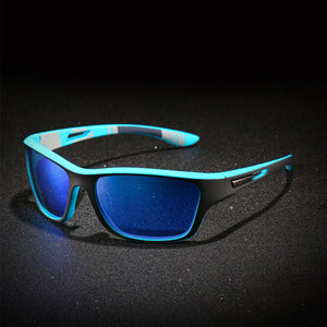 Sunglasses for outdoor sports with anti-glare polarized lens