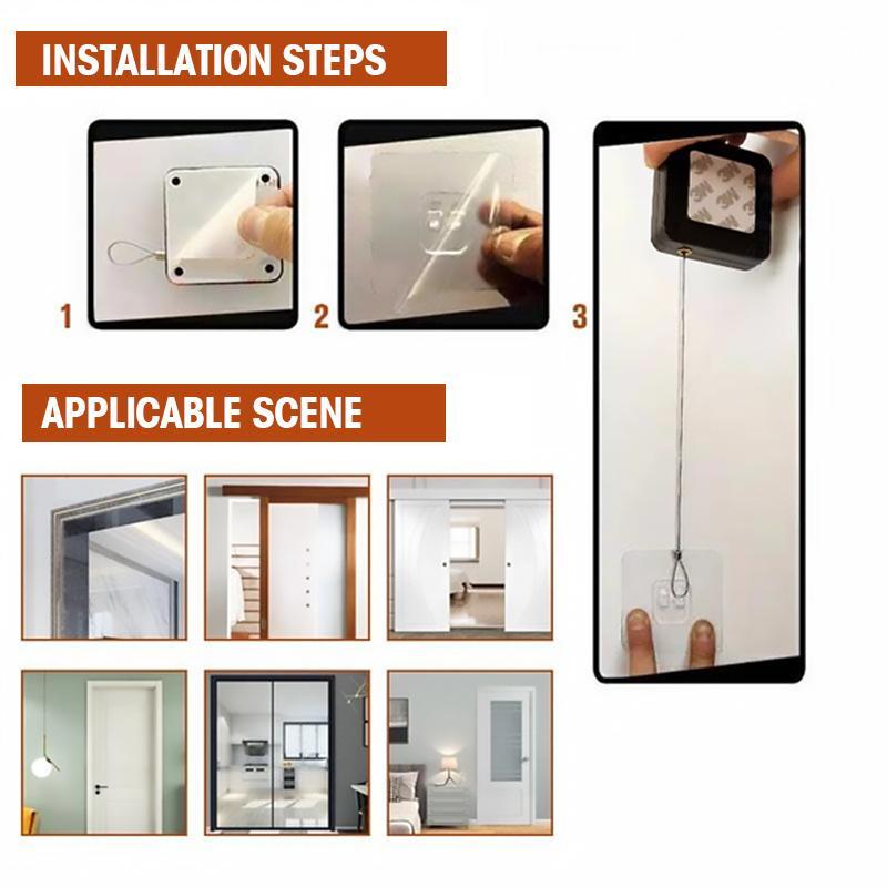 Automatic sensor for closing doors