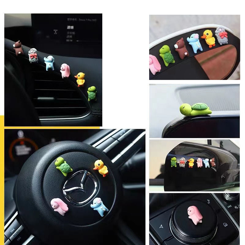 Decoration accessories for the car's central console