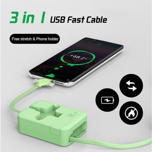 4 in 1 stand for data cables 