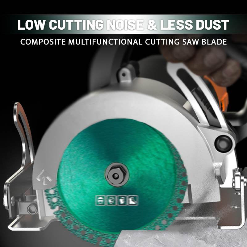 Composite multipurpose cutting saw blade