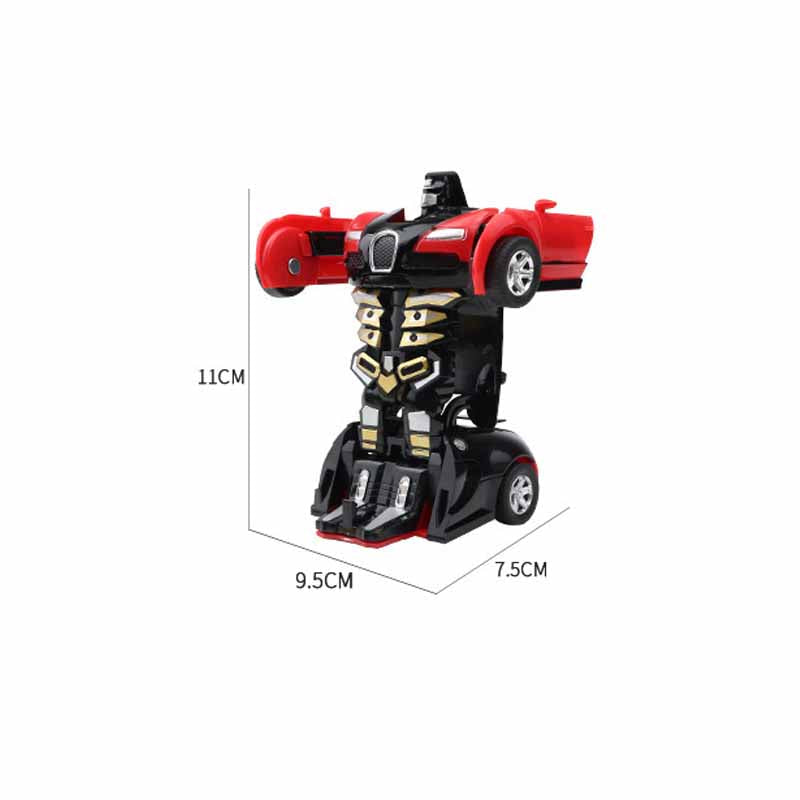 Automatic transforming robot car for kids