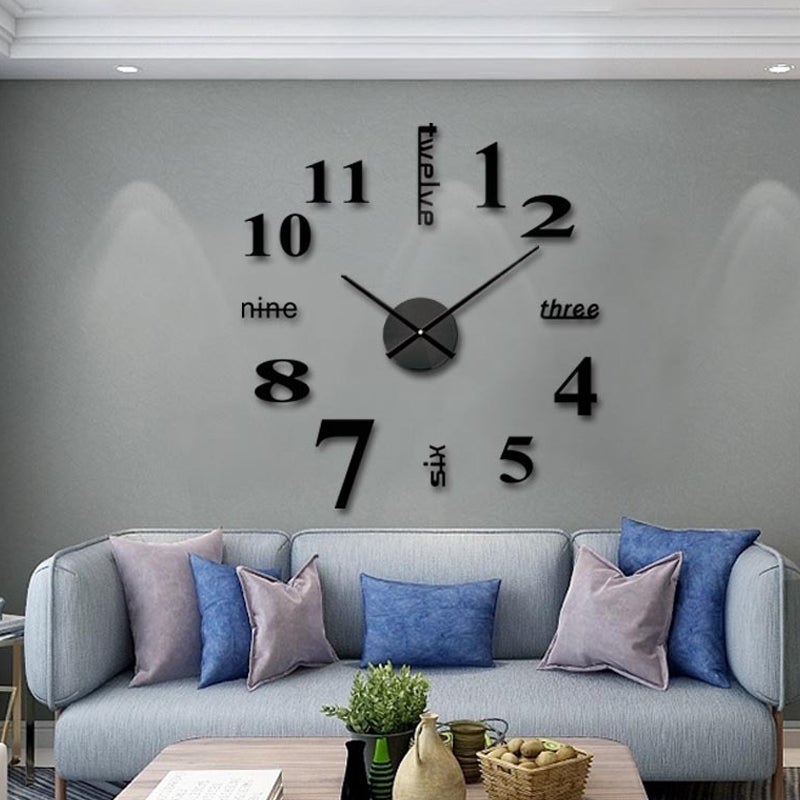 DIY modern wall clock