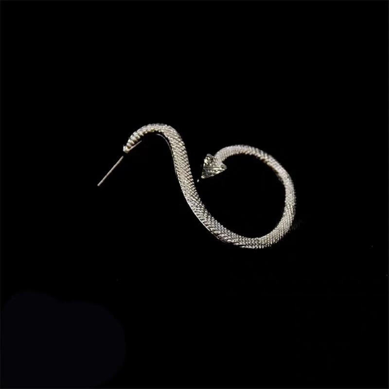 Snake shaped earrings