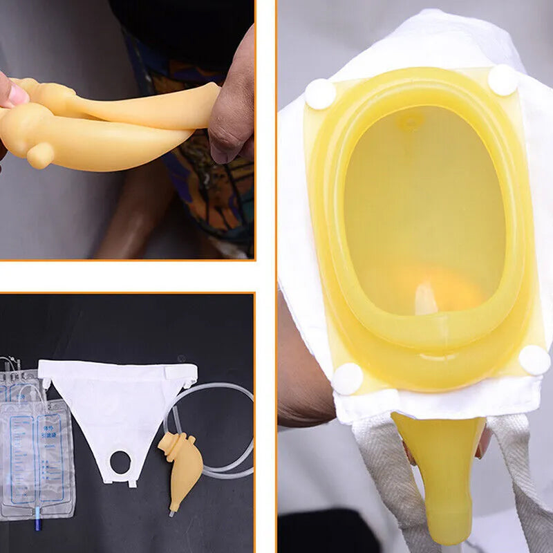 Portable and wearable urine collector