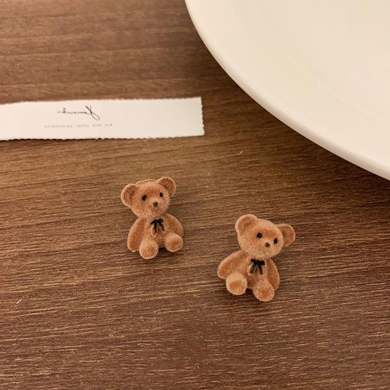 Cute cartoon bear earrings