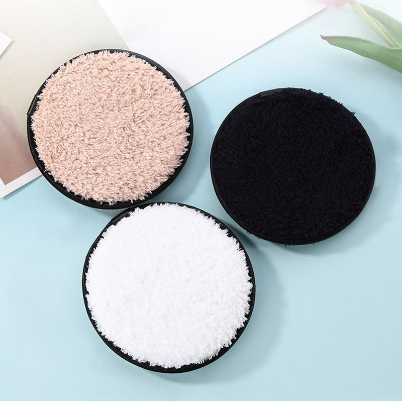 Reusable microfiber makeup remover pads