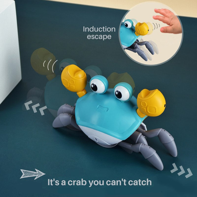 A crawling crab toy for children