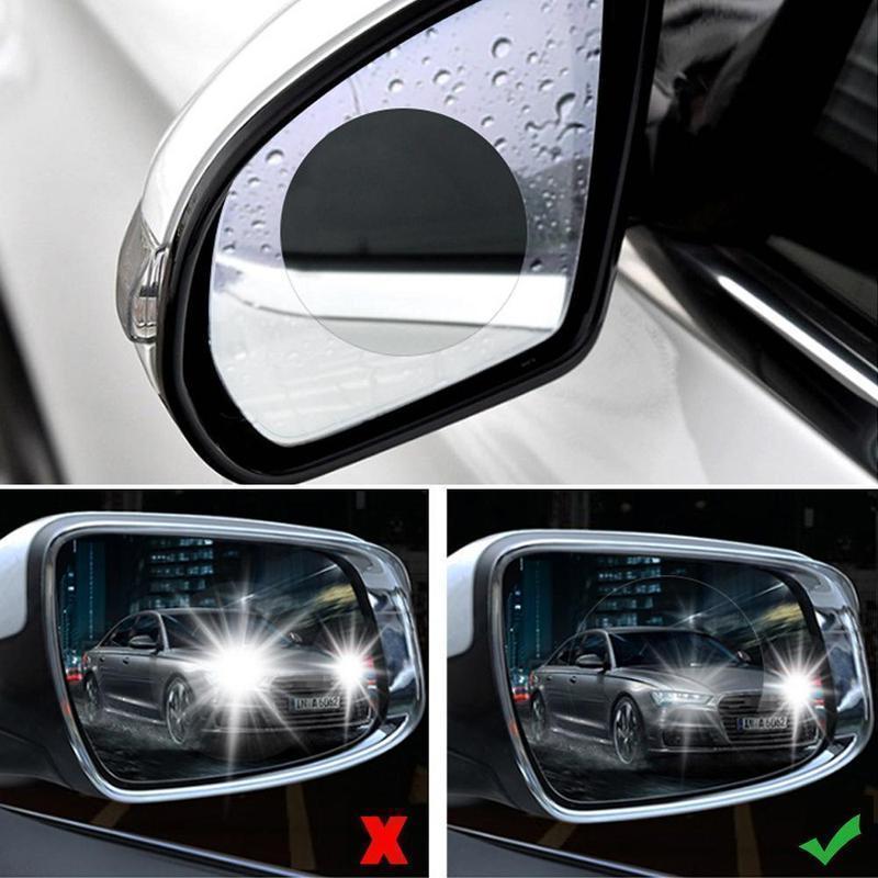 Anti-fog mirror protective film, 2 units