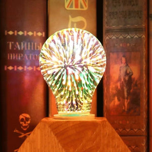 Decorative 3D fireworks LED lights