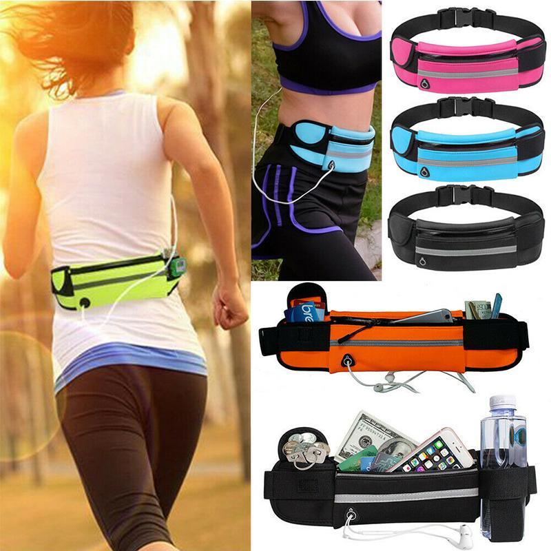 Waterproof waist pouch for physical activity 