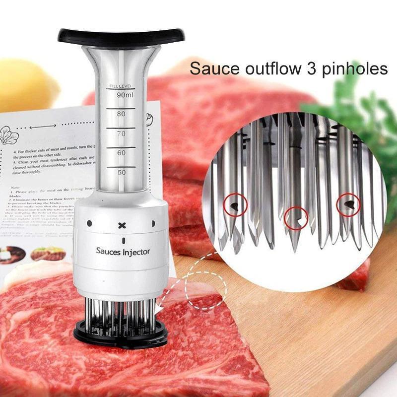 Marinade meat injector