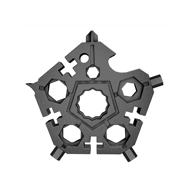 23-in-1 pentagonal pocket tool