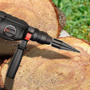 Wood drill with shank