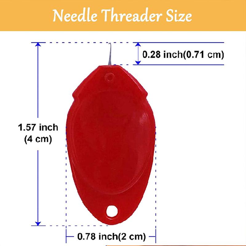 Needle threader for manual sewing