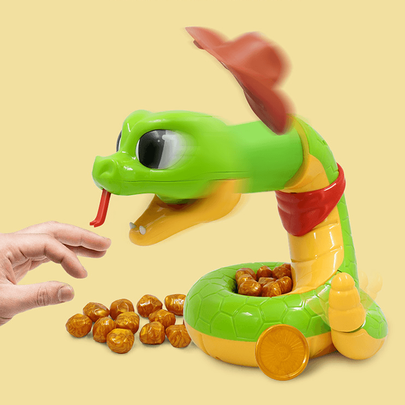 An electric toy in the shape of a morning snake