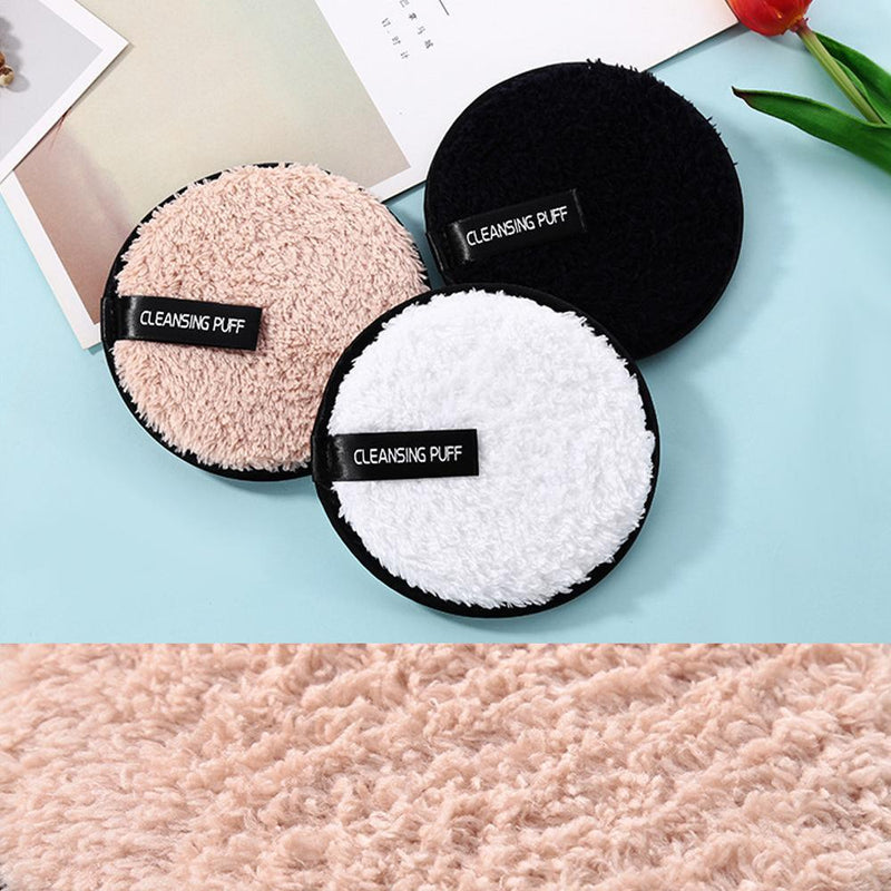 Reusable microfiber makeup remover pads