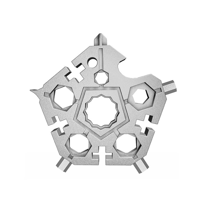 23-in-1 pentagonal pocket tool