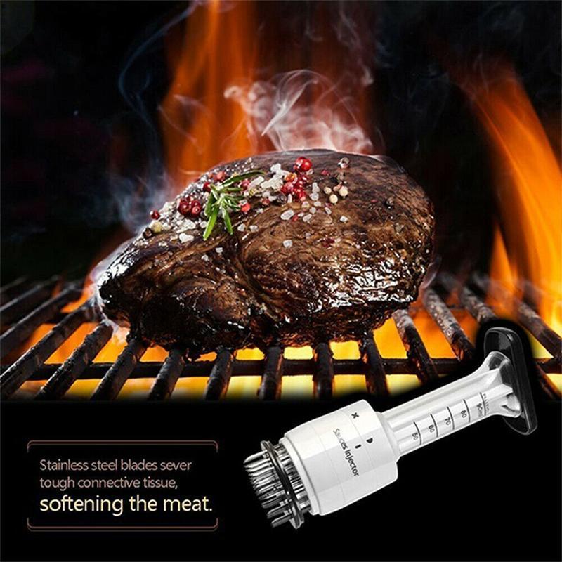 Marinade meat injector