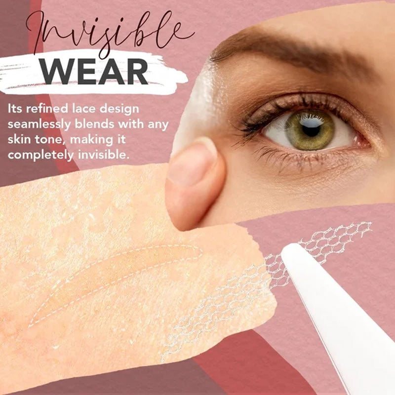 Invisible eyelid sticker without glue
